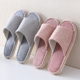 Casual Winter Indoor Slippers , Cute Open Toe Warm Winter Home Slippers